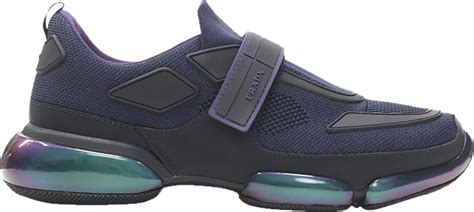 prada blue iridescent shoes